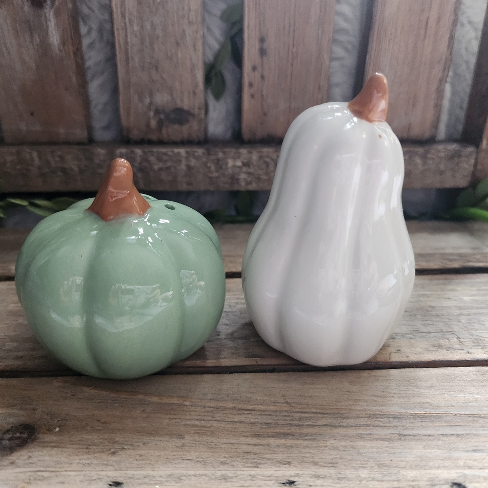 Adorable Gourd and Pumpkin Salt & Pepper Shakers